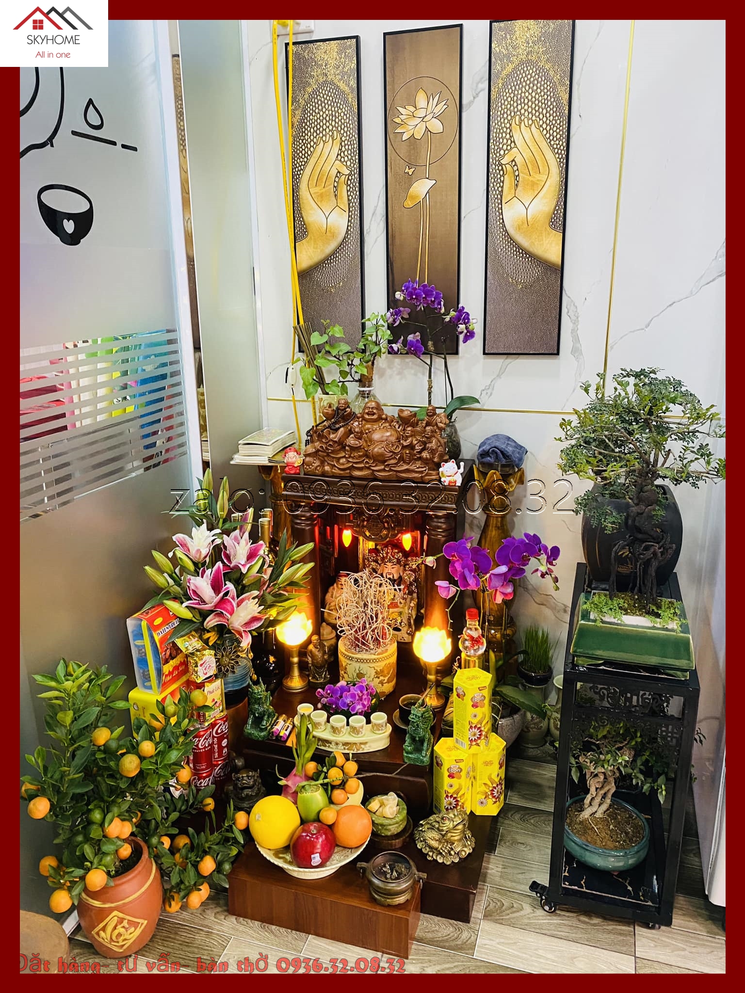 Hướng dẫn thay đồ thờ Thần Tài cho người mệnh Thủy chuẩn phong thủy